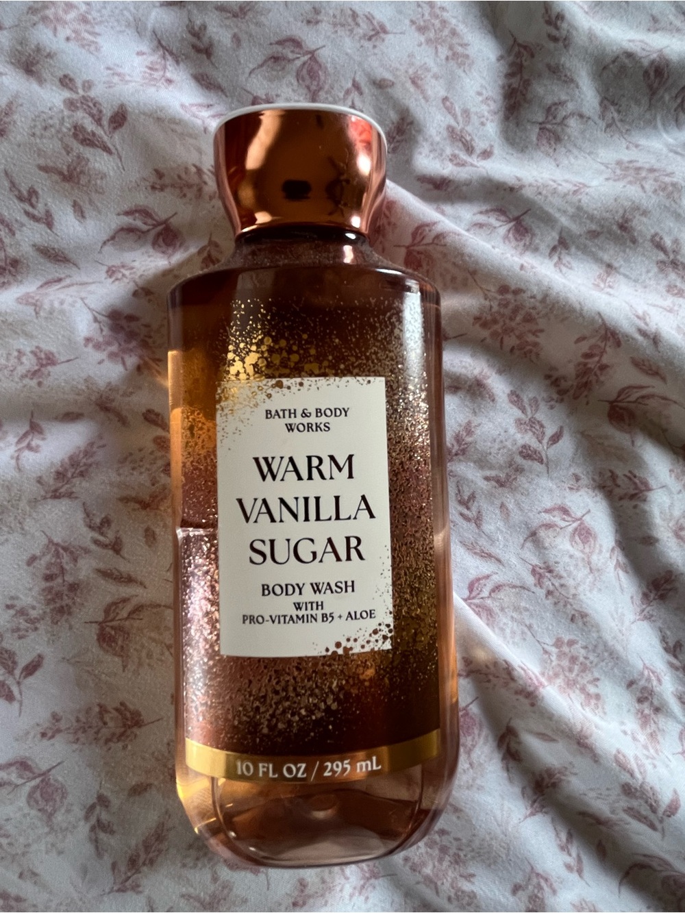 Bath & Body Works Warm Vanilla Sugar Body Wash - Amber Copper